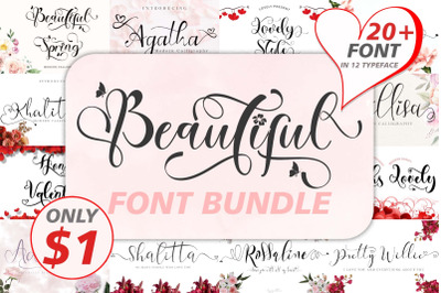 Beautiful Font Bundle