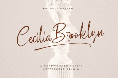 Cecilia Brooklyn - Handdrawn Script