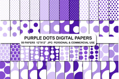 50 Purple digital pattern papers Purple digital backgrounds