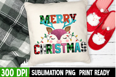Merry Christmas Sublimation Design