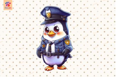 Police Penguin Clipart Animals Lover