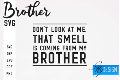 Brother SVG | Brother Quotes Design | Family SVG