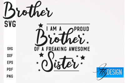 Brother SVG | Brother Quotes Design | Family SVG