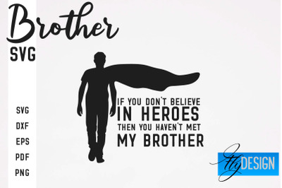 Brother SVG | Brother Quotes Design | Family SVG