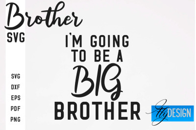 Brother SVG | Brother Quotes Design | Family SVG