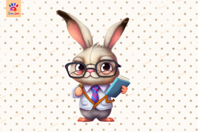 Student Bunny Cute Animal Lover