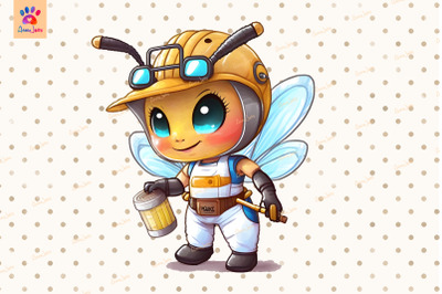 Worker Bee Clipart Animal Lover