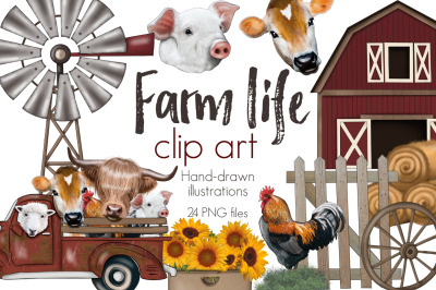 Farm Life Clip Art
