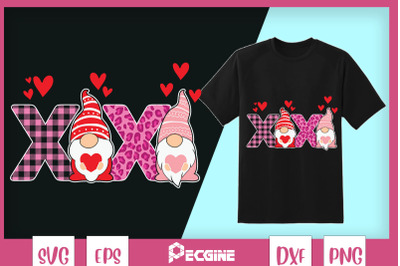 XOXO Gnome Valentine