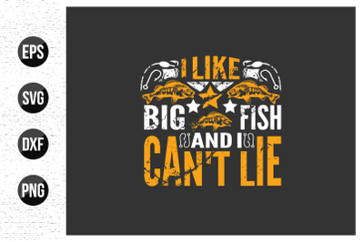 Lucky Fishing Shirt - SVG Cut File n234