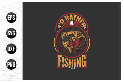 fishing typographic quotes design vector.