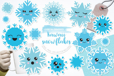 Kawaii Snowflakes