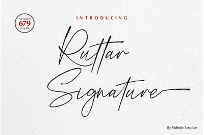 Ruttar Signature
