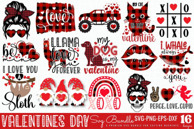 Valentines Day SVG Bundle