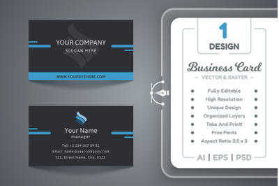 Template Business Card | Brand Company