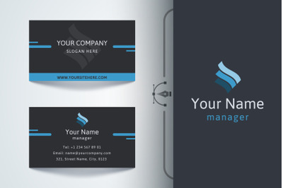Template Business Card | Brand Company