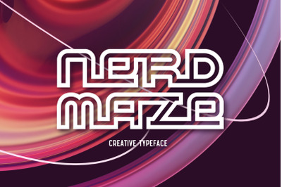 Nerd Maze - Creative Font