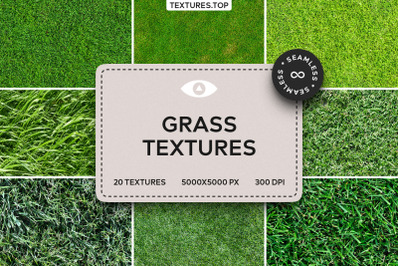 20 Seamless Grass Texture Pack