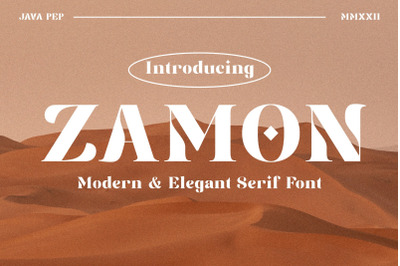 Zamon Modern Serif