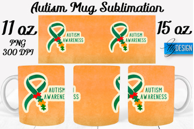 Autism Mug Quotes Sublimation | Coffee 11 Oz | 15 Oz Mug Sublimation