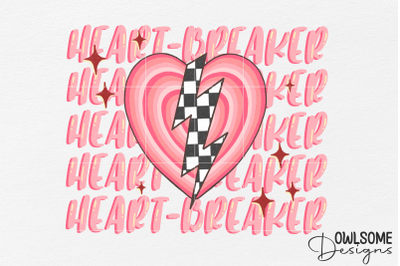 Heart Breaker Valentine PNG Sublimation