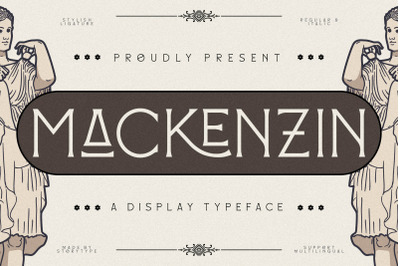 Mackenzin Typeface