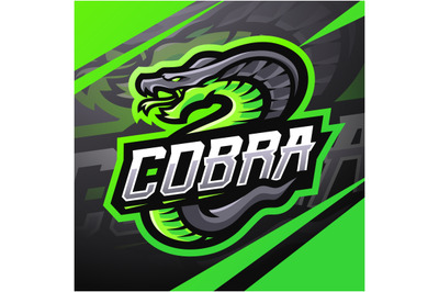 King Cobra esport mascot logo design