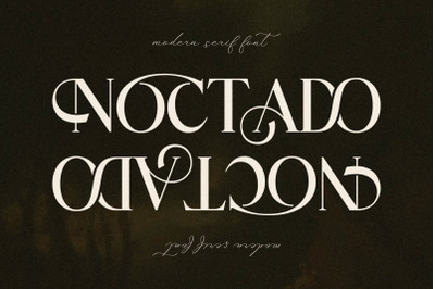 NOCTADO Typeface