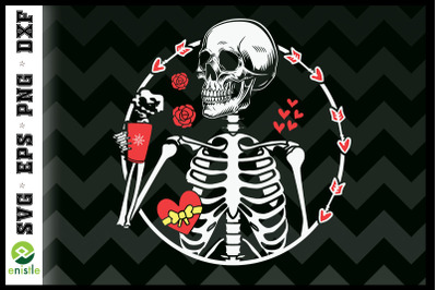 Valentine Skeleton Coffee