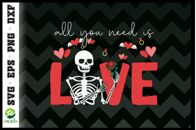 Skeleton all you need is love
