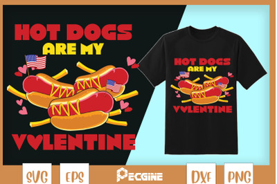 Hot dogs are my Valentine