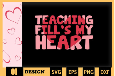 Teaching Fill My Heart Teacher Valentine