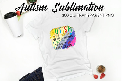 Autism Quotes Sublimation | T-Shirt Design | Autism Awareness