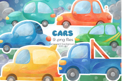 Cars Clipart - PNG Files