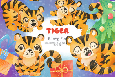 Tiger Clipart - PNG Files