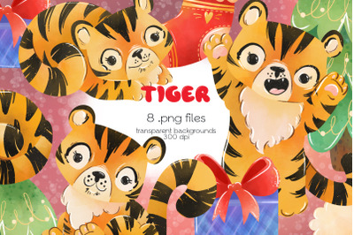 Tiger Clipart - PNG Files