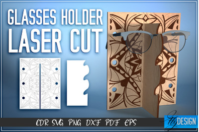 Glasses Holder Laser Cut SVG | Accessories Holder SVG Design | CNC