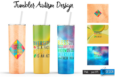 Autism Tumbler | Autism Design | Awareness SVG | Autism Awareness