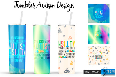 Autism Tumbler | Autism Design | Awareness SVG | Autism Awareness