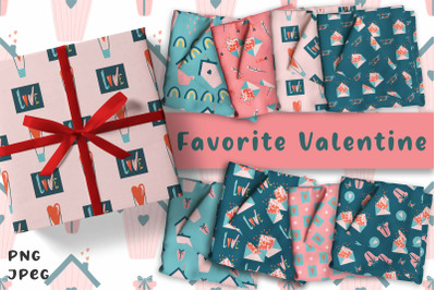 valentines day digital paper png sublimation pattern