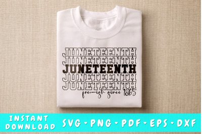 Juneteenth Free-ish Since 1865 SVG