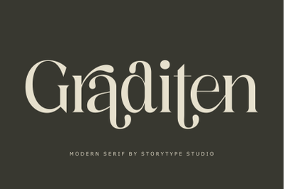 Graditen Typeface