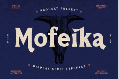 Mofeika Typeface