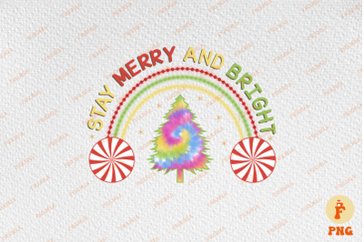 Stay Merry And Bright Hippie Christmas