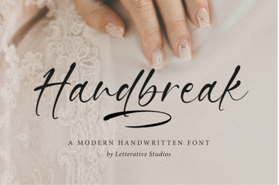 Handbreak Modern Handwritten Font