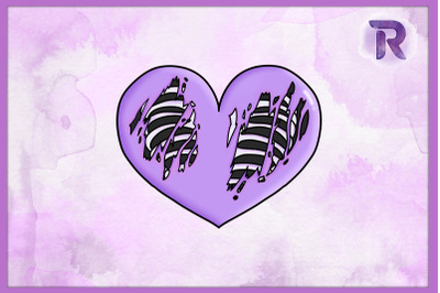 Chibi Skeleton Heart Valentine Pastel