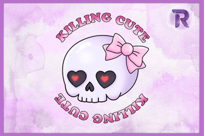 Killing Cute Chibi Skull Valentine