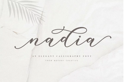 Nadia Script | Lovely Calligraphy