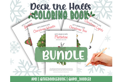 Christmas Coloring - Bundle 3