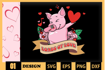 Loads Of Love Pig Farm Valentine